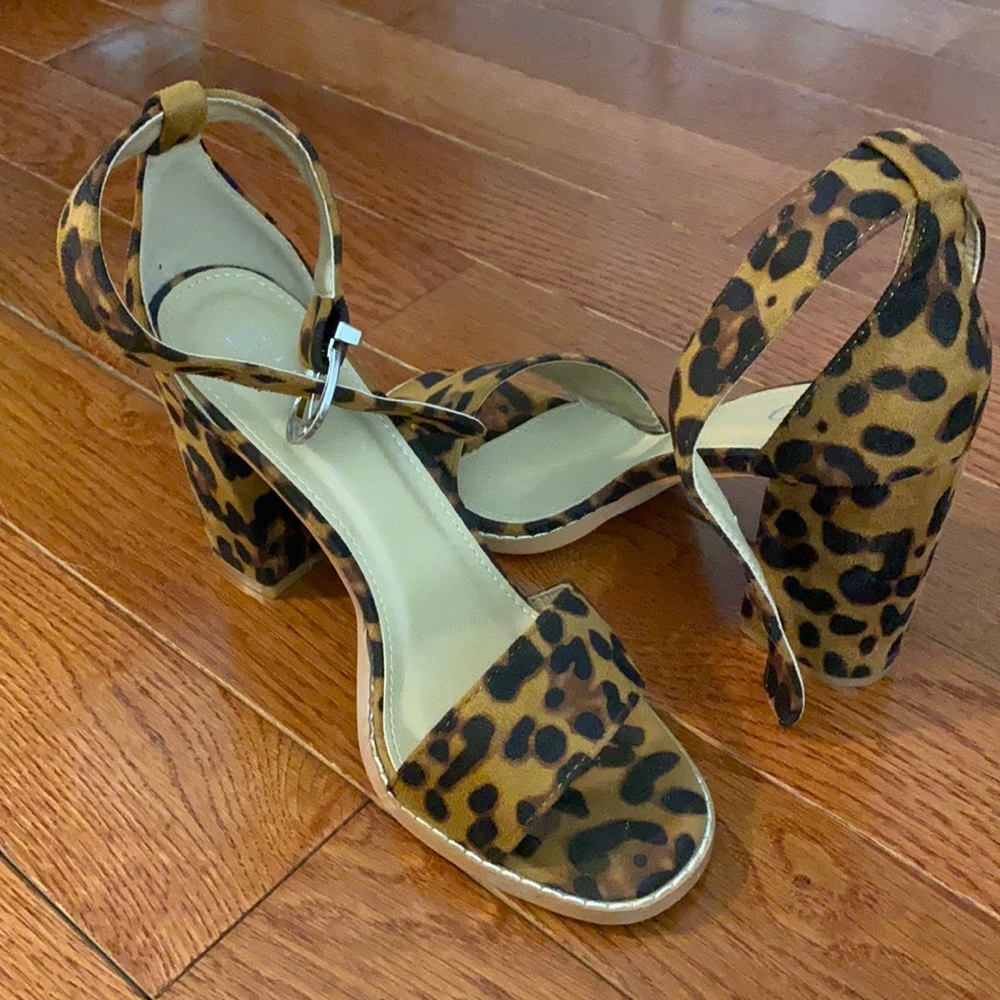 Animal Print Heels